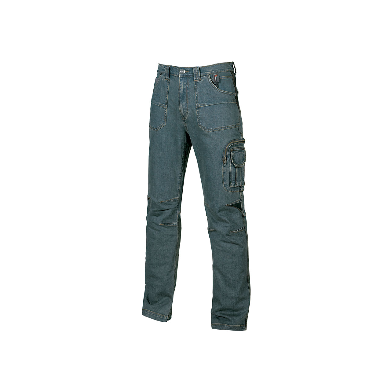 Arbeitsjeans Stretch Traffic - Blau Denim 4xl - Fr (56) - Eu (62)
