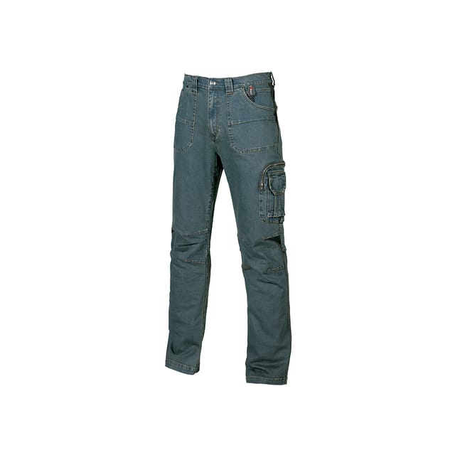 Arbeitsjeans Stretch Traffic - Blau Denim 4xl - Fr (56) - Eu (62)