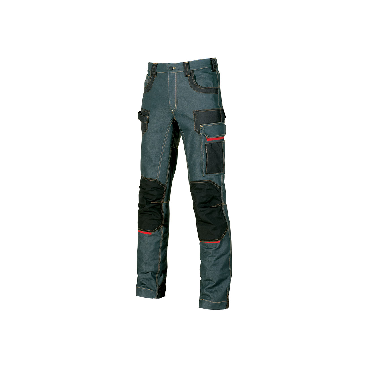 Stretch-arbeitsjeans Rust - Blau Xs - Fr (38) - Eu (44)