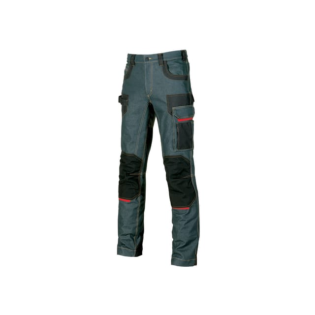 Stretch-arbeitsjeans Rust - Blau Xs - Fr (38) - Eu (44)