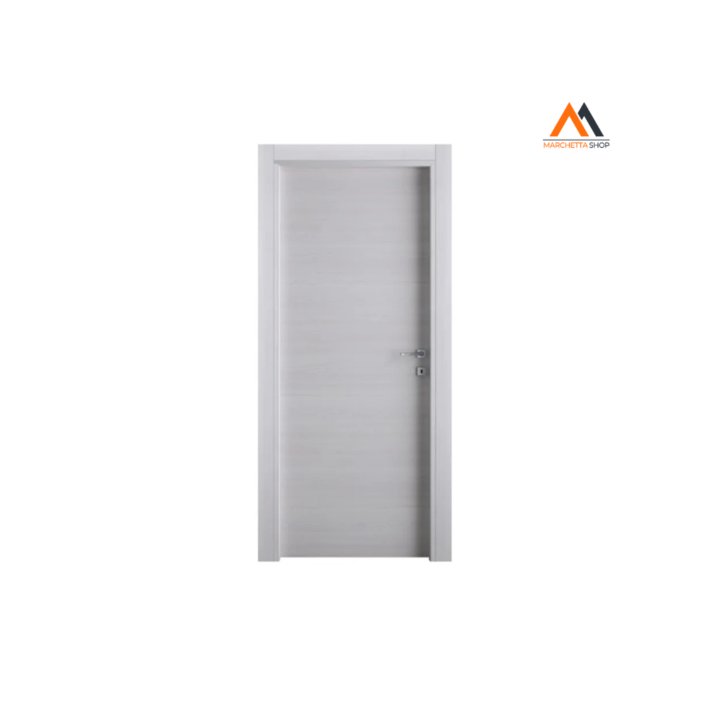 Porta Battente 'ginevra' Cm 90 X 210 (98 X 214) - Col. Acero
