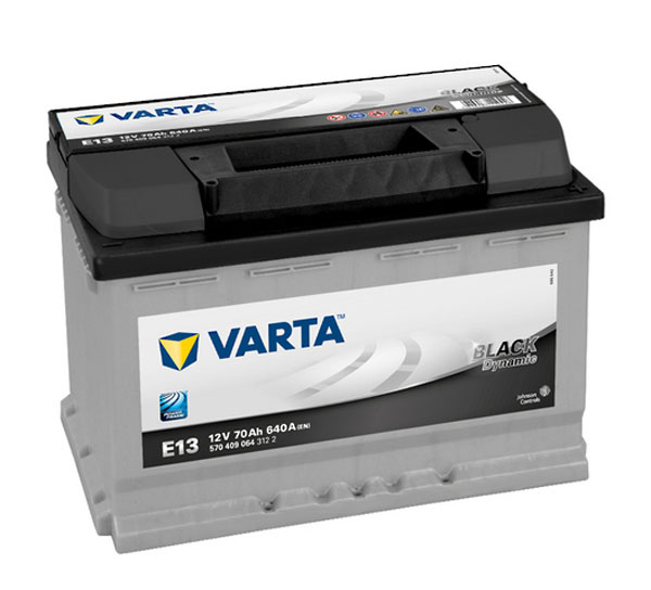 Batterie 12v 70ah 640a E13 Varta Dynamic Sli Varta 570409064