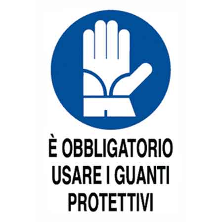 Schild „schutzhandschuhe Verpflichtend Zu Tragen“ 40×60 Cm