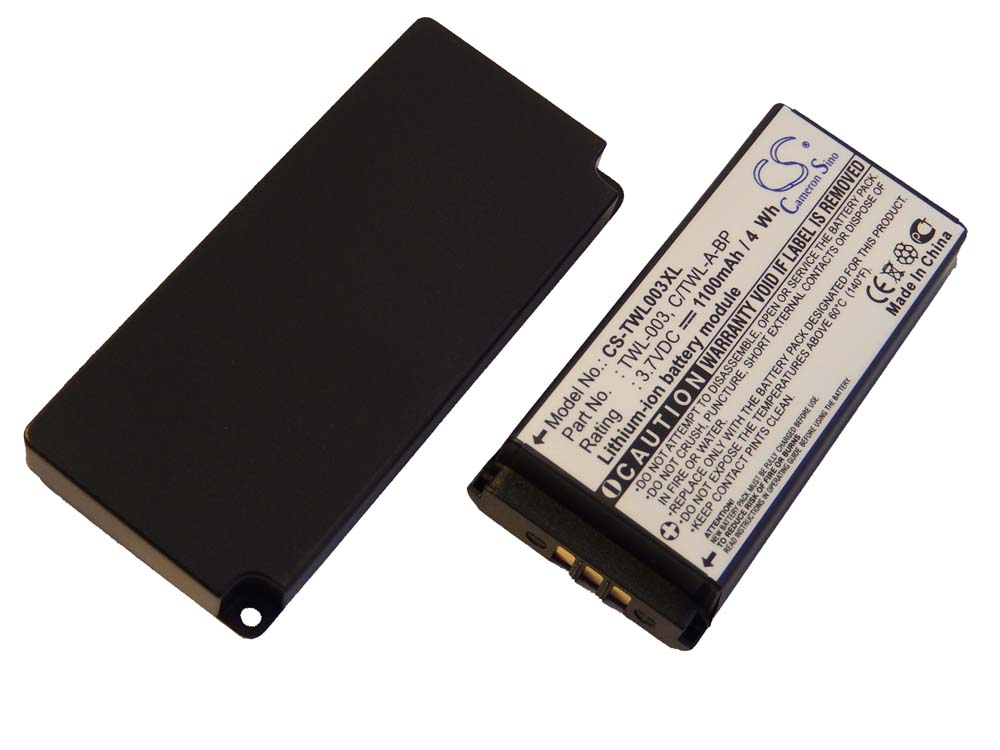 Vhbw - Akku Kompatibel Mit Nintendo Dsi, Ndsi, Ndsil Spielekonsole (1100mah, 3,7v, Li-ion)