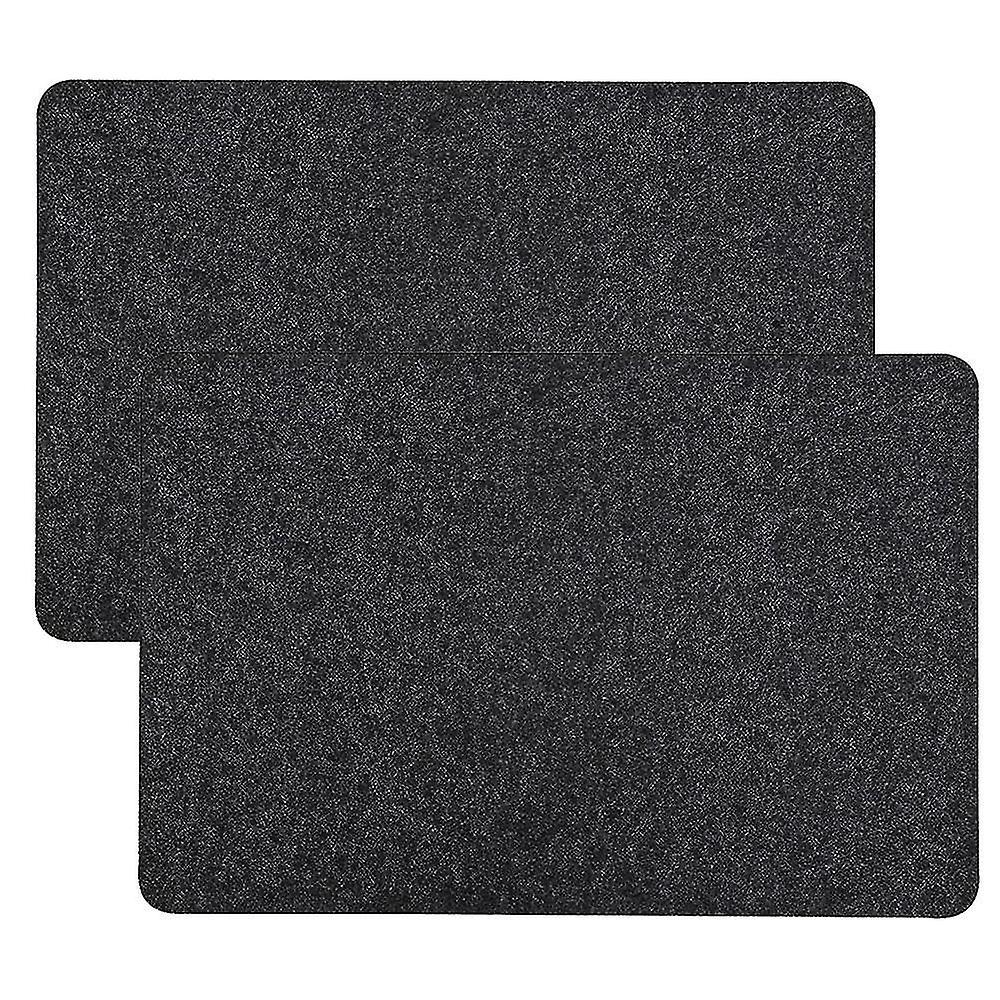 Hitzebeständige Matte Für Heißluftfritteusen, Set Mit 2 Schutzmatten Für Arbeitsfläche Und Kaffeemaschine.