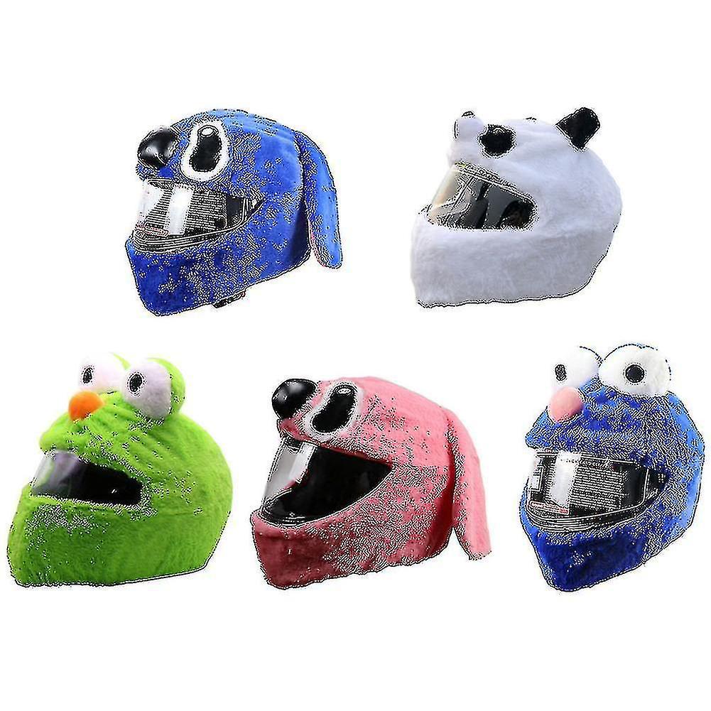 Universelles Motorradhelm-set Im Cartoon-tier-design, Ruikalucky-blue2 Schutzhülle