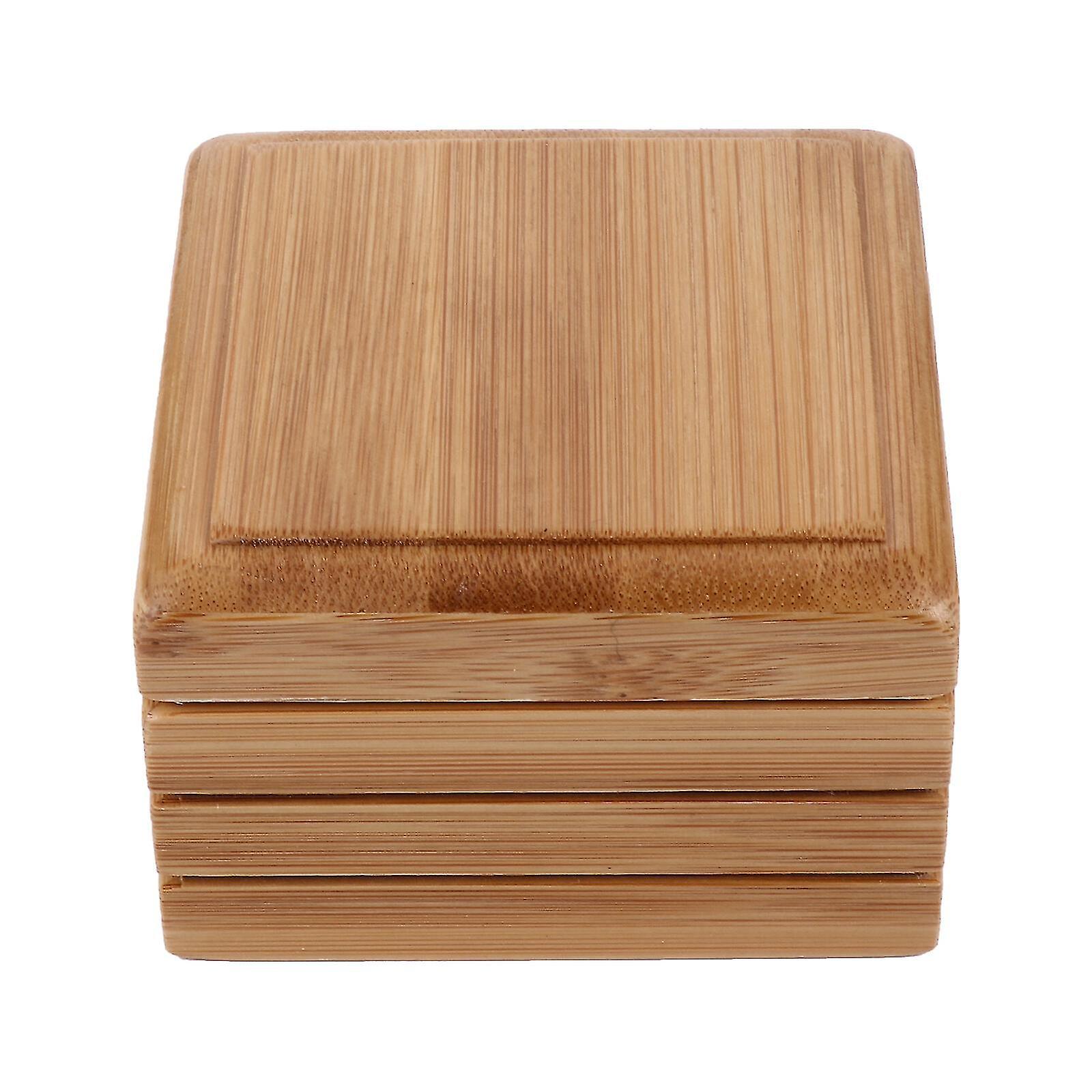 Seifenschale Aus Bambus, Seifenbox Aus Naturholz Mit Deckel, Aufbewahrungsschale Für Seifenstücke.