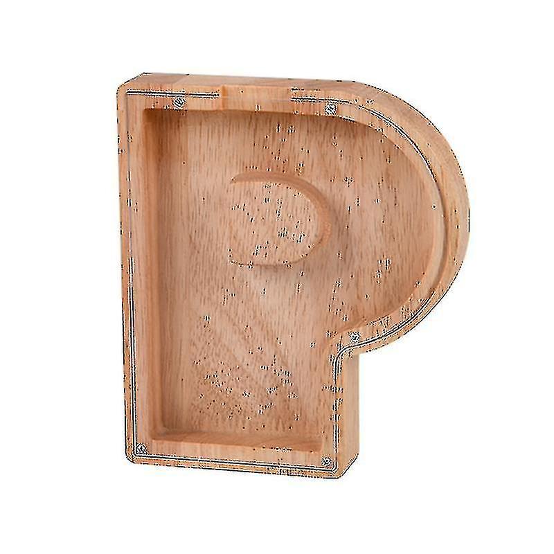Sparschwein Aus Holz Mit Buchstaben - Kinder-spardose