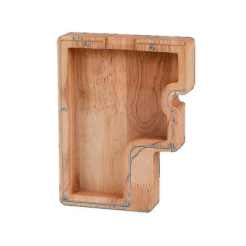 Sparschwein Aus Holz Mit Dem Alphabet – Buchstaben – Kindersparschwein – Münzbox