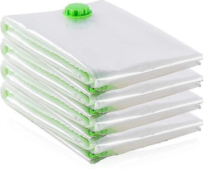 Set Mit 4 Extra Großen Vakuum-aufbewahrungsbeuteln [120 X 100 Cm] Für Kleidung, Bettdecken/bettwäsche (4 Stück (xl)) -