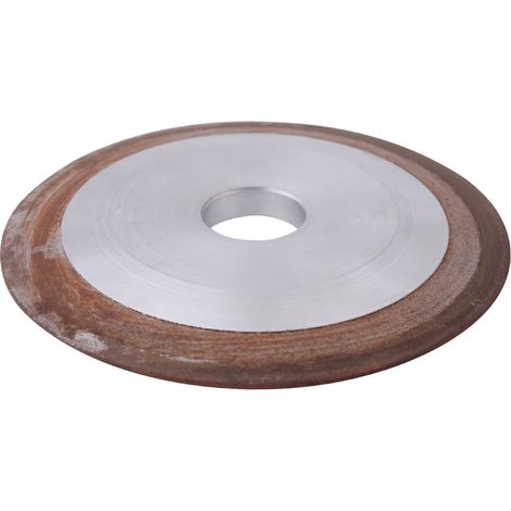 100-mm-diamantschleifscheibe Mit Harzbeschichtung, Körnung 180, Für Metall, Hartmetall Und Zum Schärfen