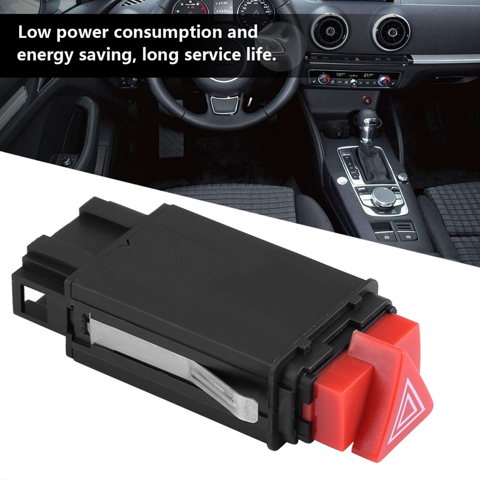 Warnblinkschalter Mit Relais Für Audi A3 (1996–2003), Teilenummer 8l0941509l/8l0941509p