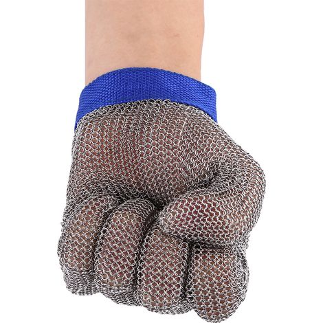 Schnittfester Schutzhandschuh Aus Edelstahl Für Die Fleischverarbeitung