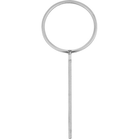 Laborstativ Aus Edelstahl, 100 Mm Geschlossener Ring