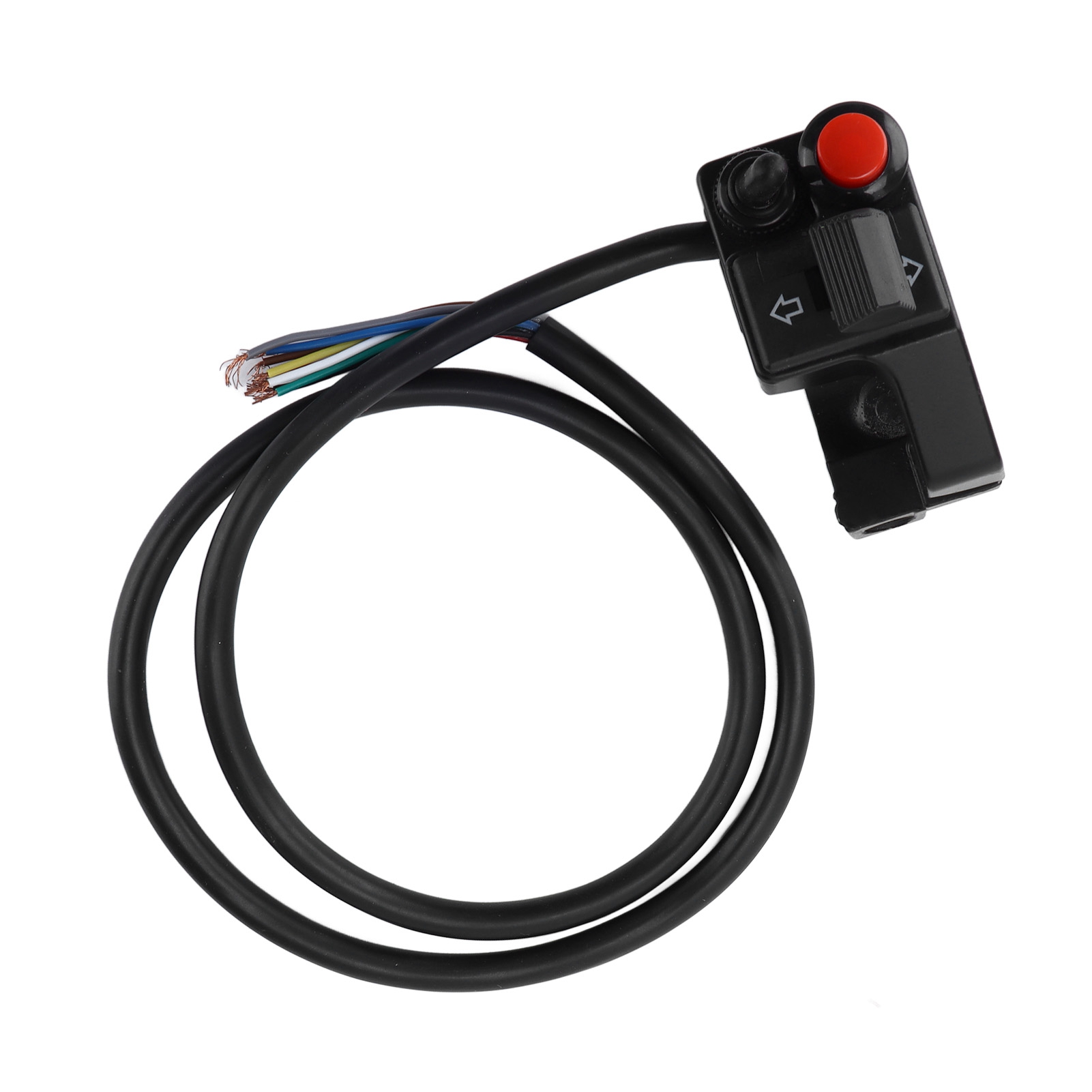 Motorradschalter 22 Mm Links 7/8 Zoll – 3-in-1-schalter Für Hupe, Blinker Und Licht