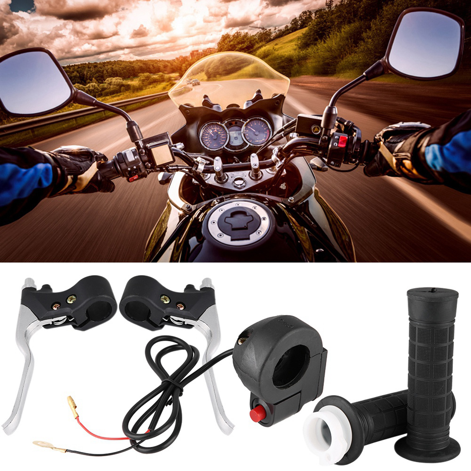 Bediengriffe Mit Ein-/ausschalter Für Pocket Motorcycles – Gas- Und Bremshebel-set