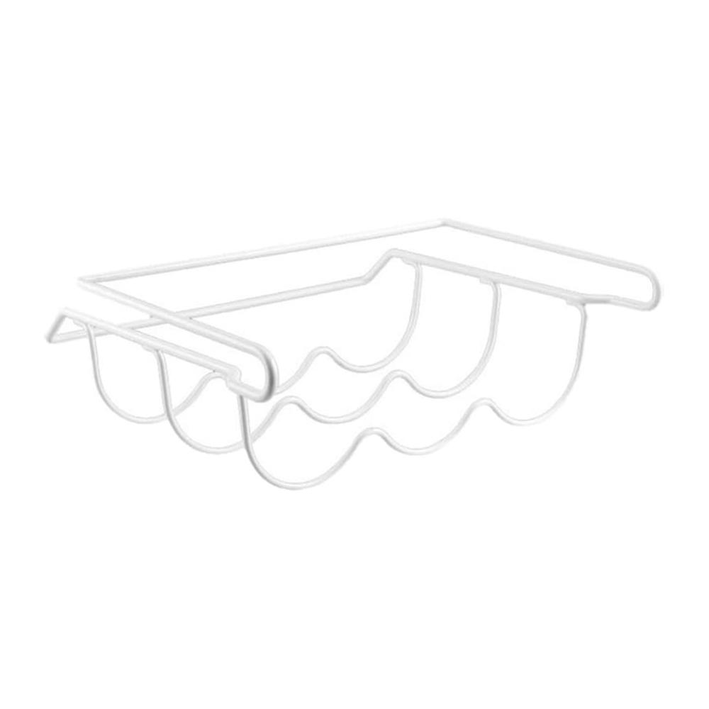 Elegantes Wandregal Für Bier- Und Weinflaschen, Platzsparend, Zur Aufbewahrung Im Kühlschrank, Getränkeorganizer, Getränkehalter.