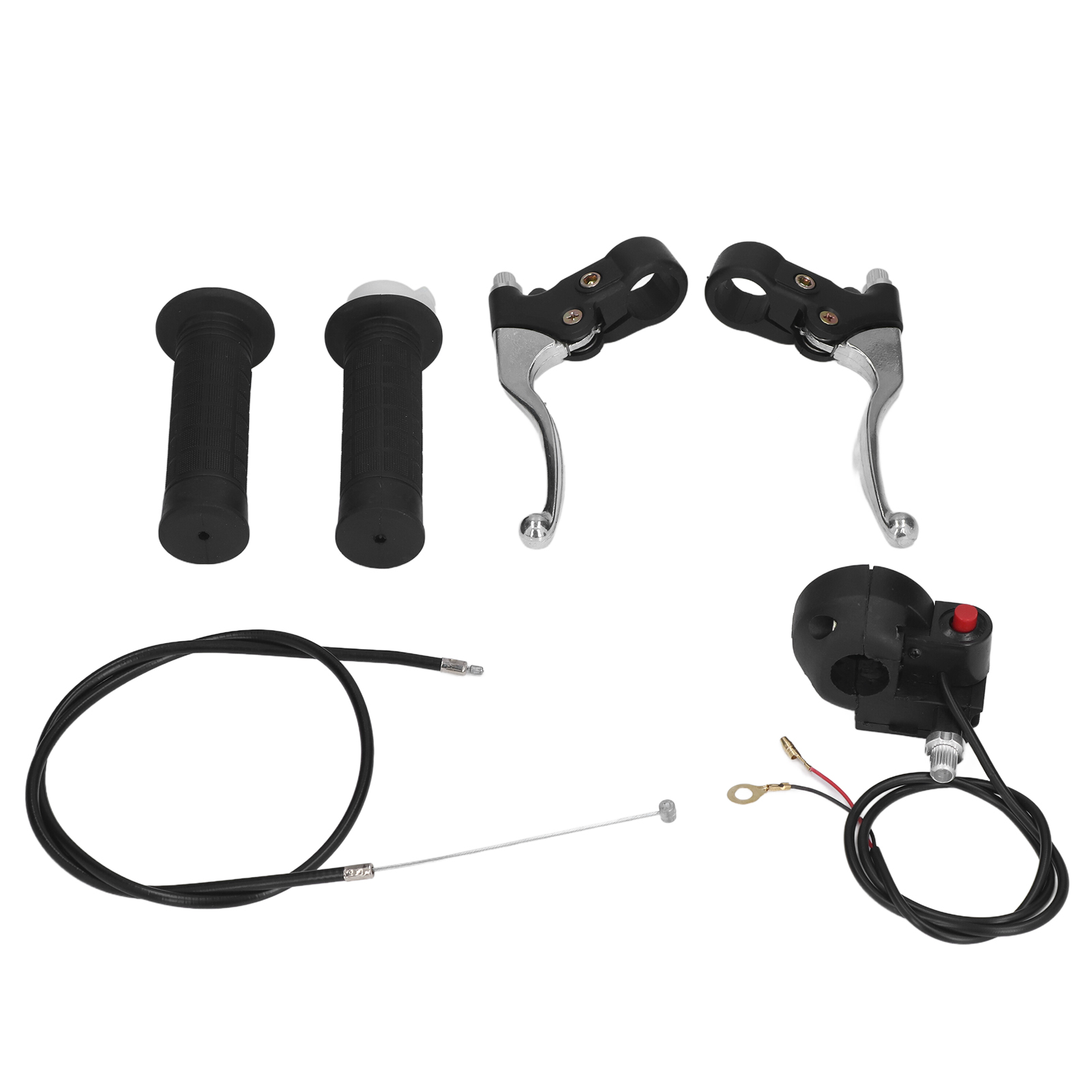 22-mm-griffe Mit Ein-/ausschalter Für Minibikes Und Dirtbikes – Brems- Und Gashebel-set