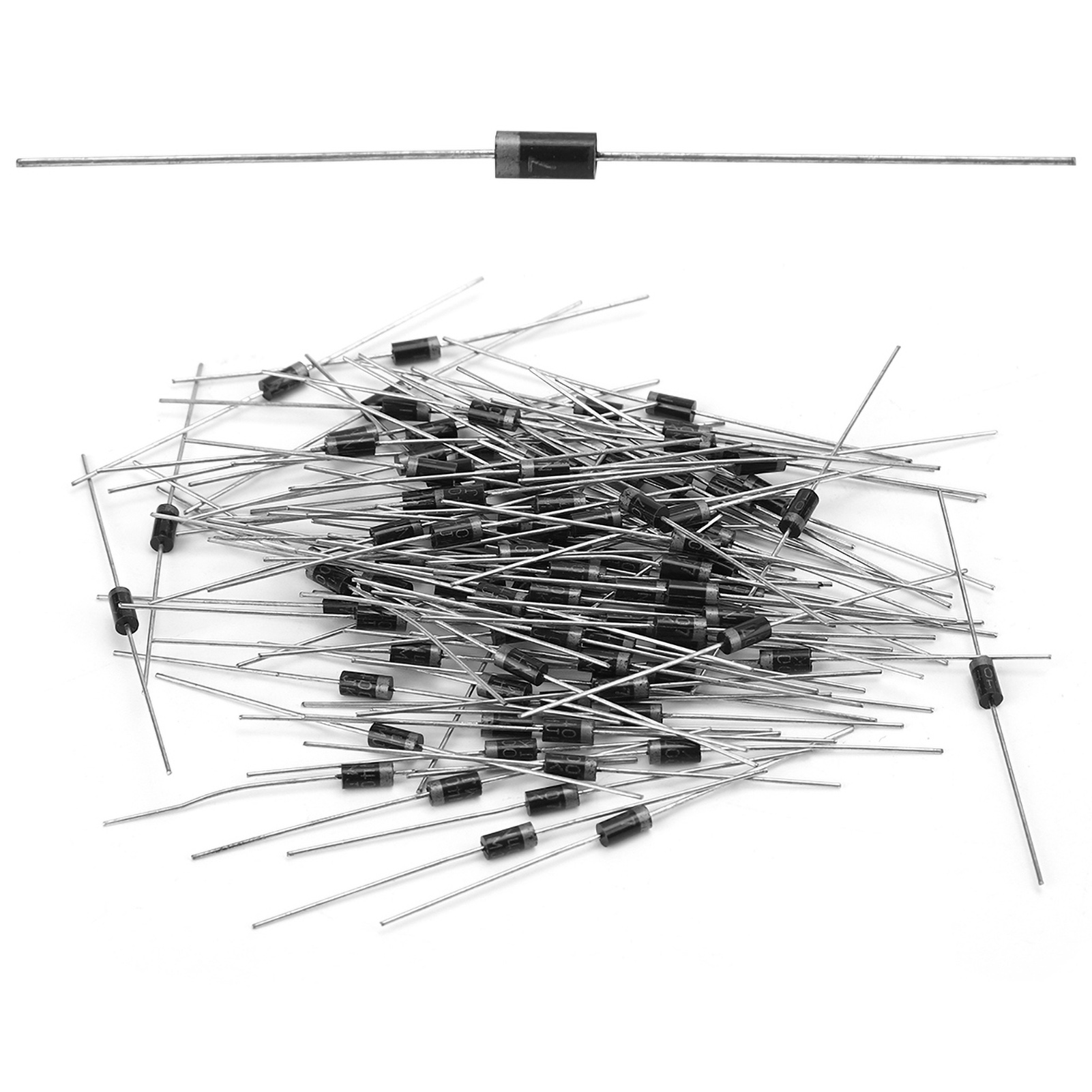 100 Stück 1n4007 1a 1000v Gleichrichterdiode Für Hochspannungselektronikschaltungen