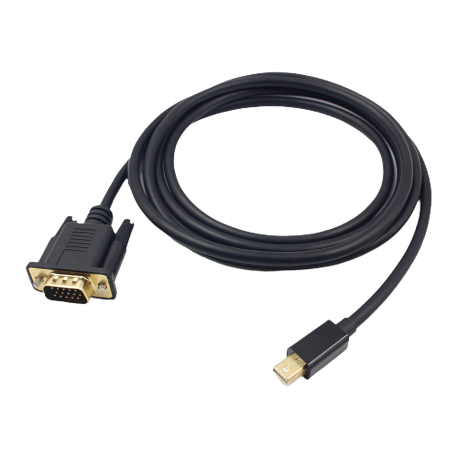 1,8 M Mini Displayport Auf Vga Adapterkabel, Kompatibel Mit Macbook Air Pro, 1080p-auflösung Für Hdtv