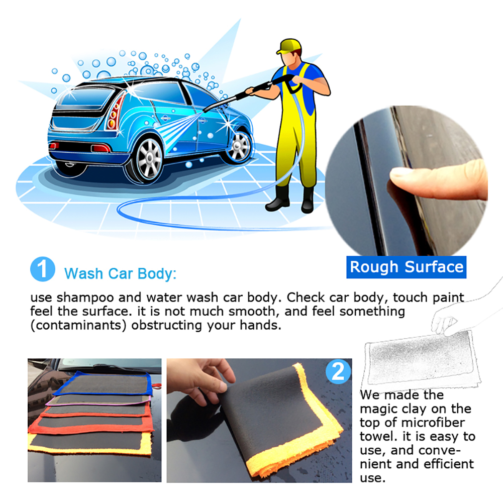 Mikrofasertuch Zum Polieren Und Für Die Detailreinigung Von Autos