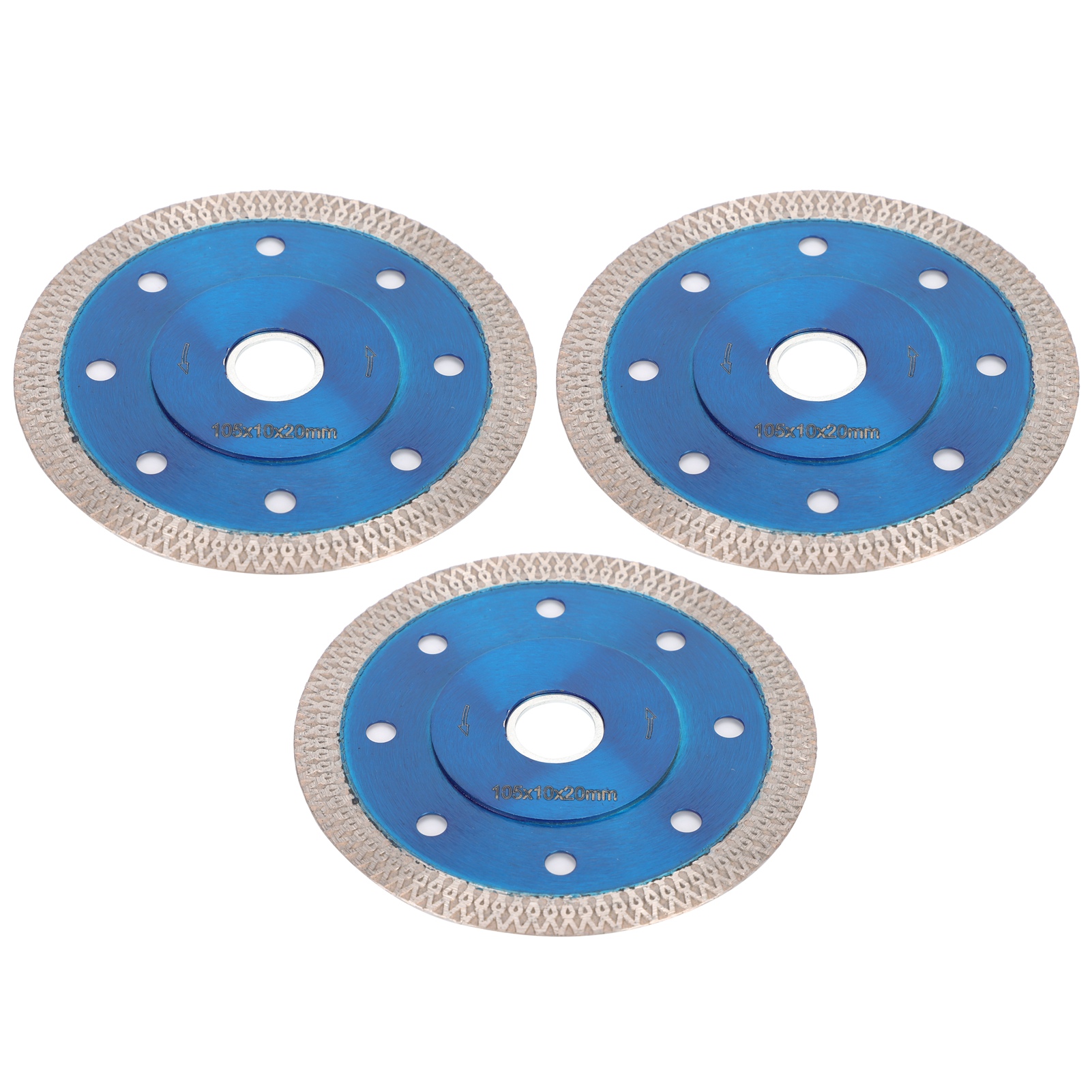 Diamanttrennscheiben Für Keramik, Porzellan Und Marmor – Trennscheibe 105 X 10 X 20 Mm – Profiwerkzeug