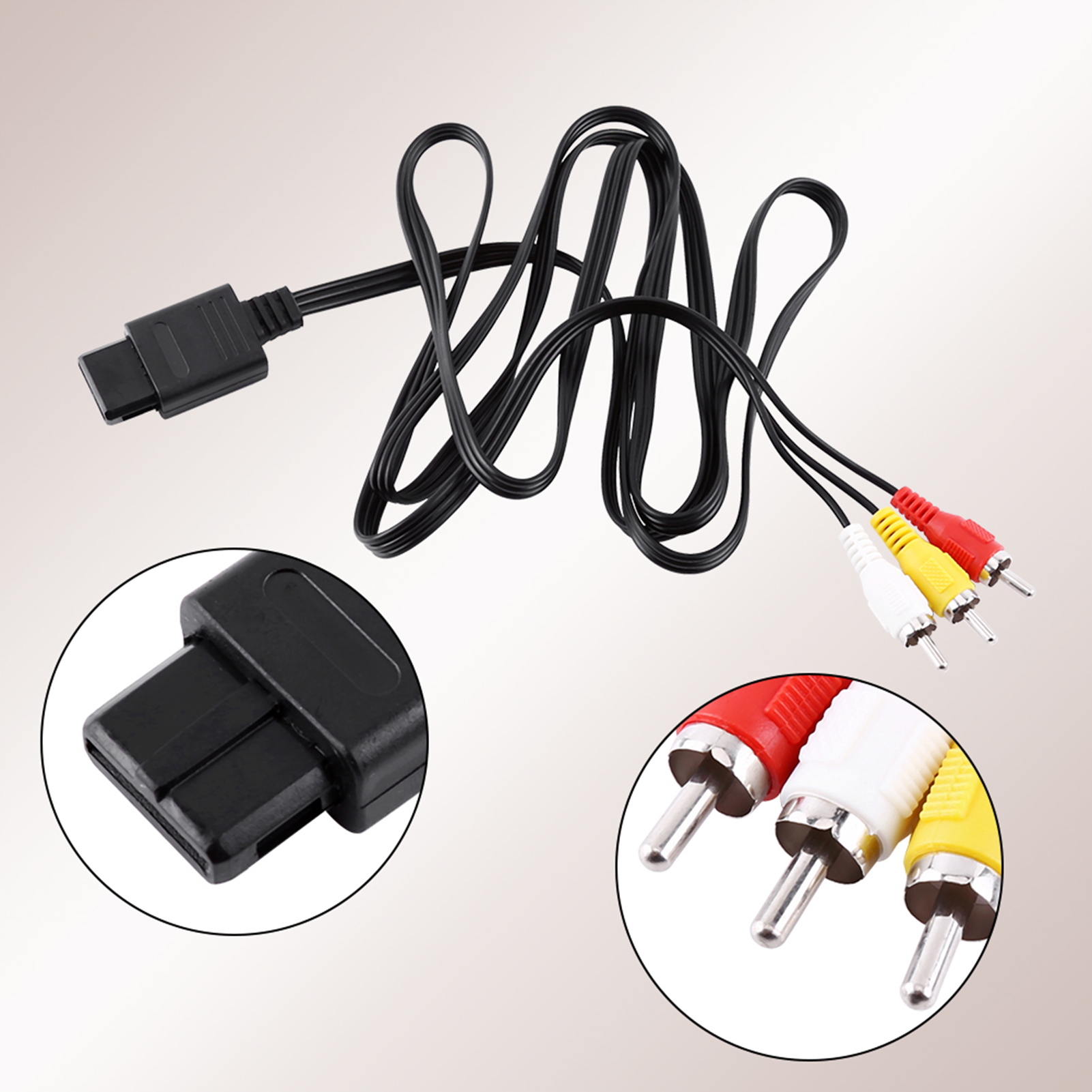 Rca Composite Audio Video Kabel Für N64 Und Nintendo Gamecube