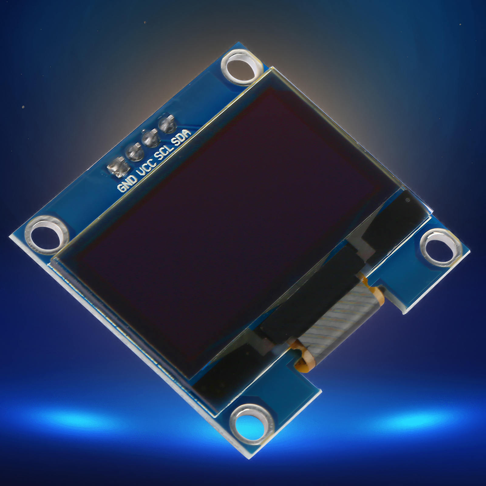 1,3-zoll-oled-i2c-modul – 128x64-bildschirm Mit Weißer Schrift – I2c-kommunikation