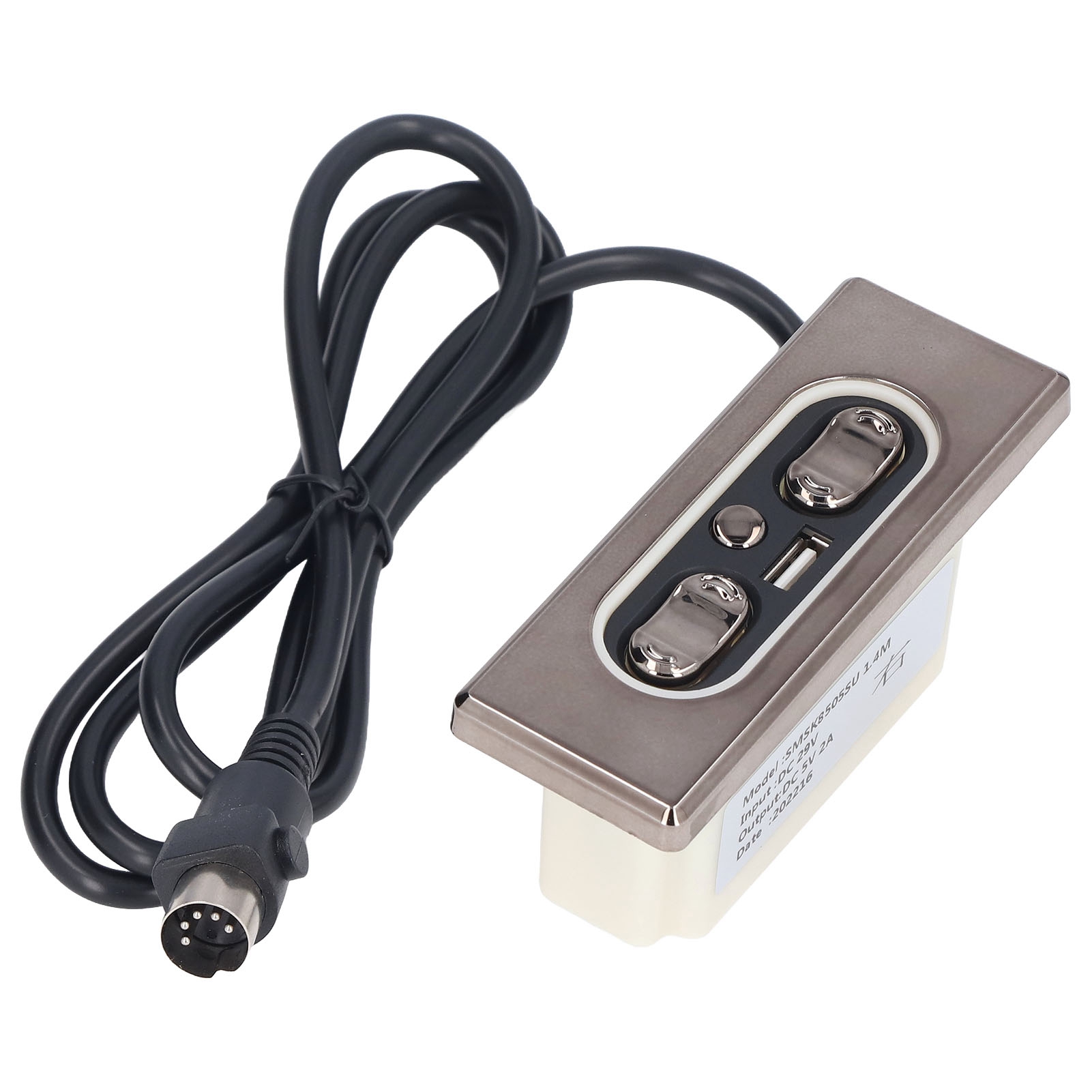 Schalter Für Elektrischen Relaxsessel, 29-v-gleichstrom-wellenmotor Mit 5 Tasten Und Usb-ladeanschluss