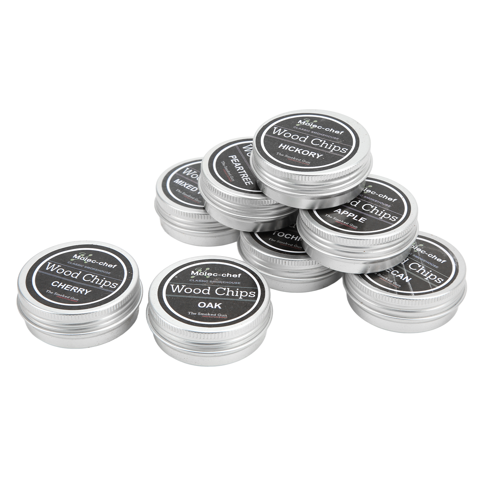 Cocktail-räucherset – 8 Holzchips Für Whisky Und Geräucherte Getränke