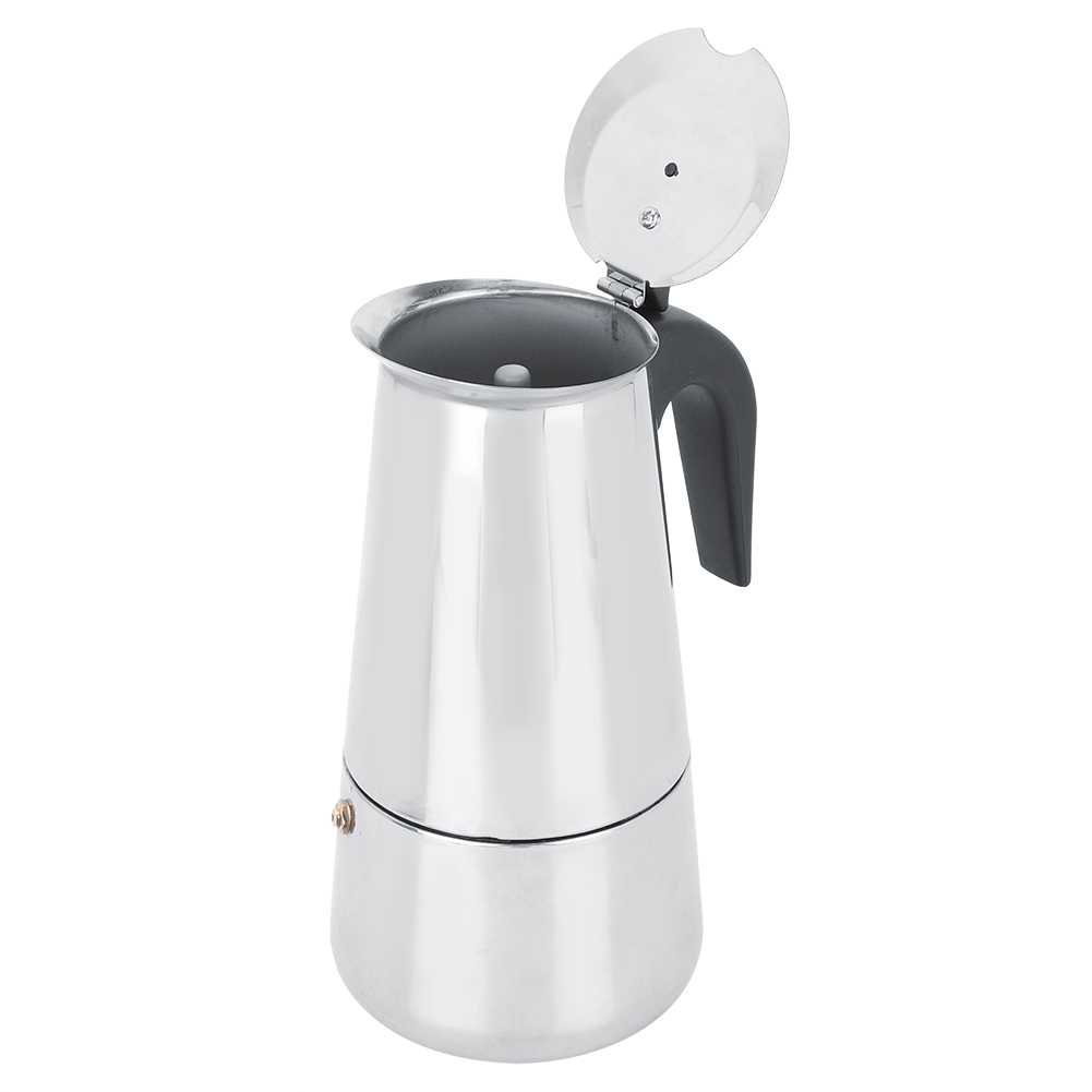 Elektrische Kaffeemaschine Aus Edelstahl (450 Ml) Mit Warmhalteplatte Und 220–240-v-eu-stecker