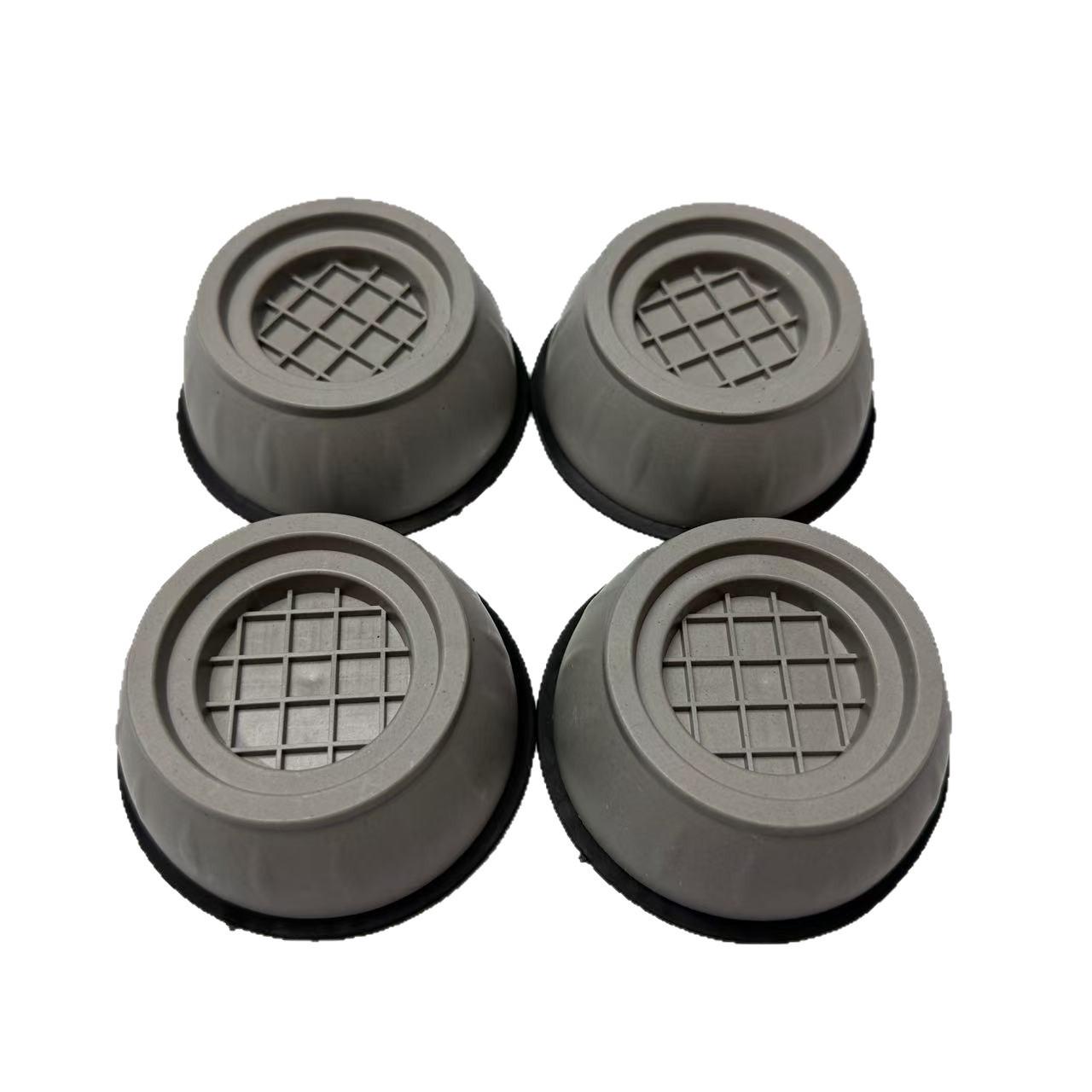 4-teiliges Set Anti-rutsch-pads Für Waschmaschine Und Trockner, Kühlschrankhalterung, Antivibrations-gummisohlen