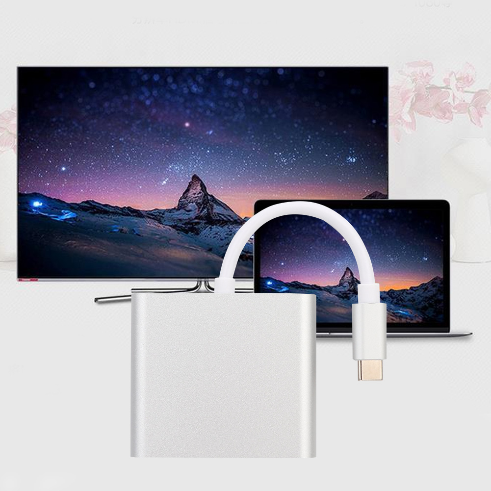 Usb-c-zu-hdmi-adapter Mit Pd-ladefunktion Und Usb 3.0 Für Nintendo Switch
