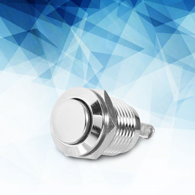 12 Mm Wasserdichter Momenttaster Aus Metall Für Elektrische Schalter