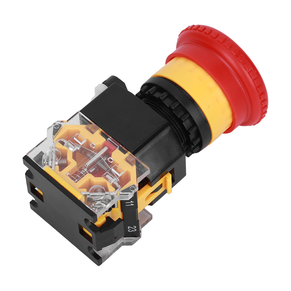 Not-aus-schalter 22 Mm 440 V 10 A – Industrieteile Aus Technischem Kunststoff