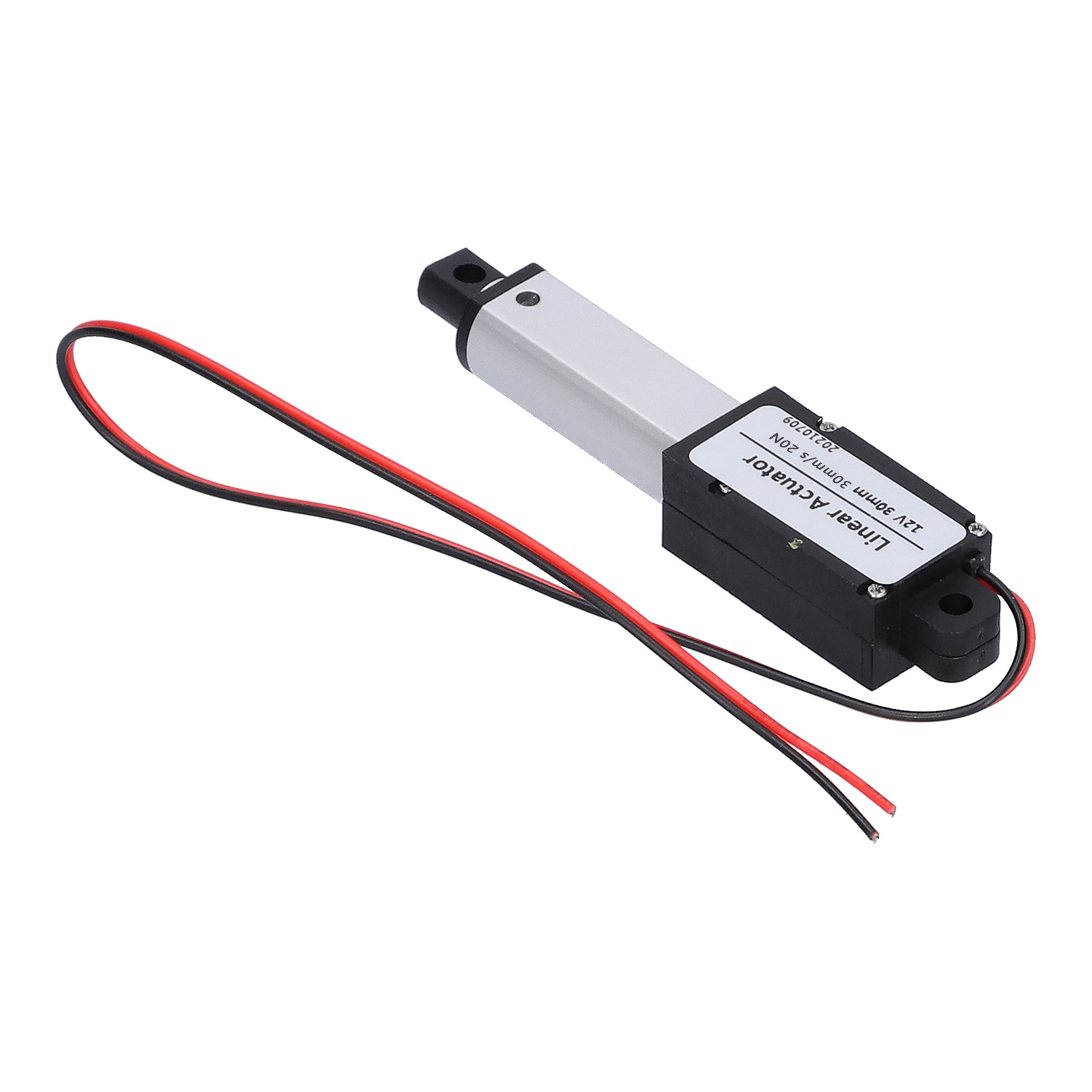 30 Mm 12 V Dc Linearantrieb, Kurzschlussschutz, Wasserdicht, Mini-elektroantrieb, 30 Mm/s, 20 N Kraft, Geräuschlos.