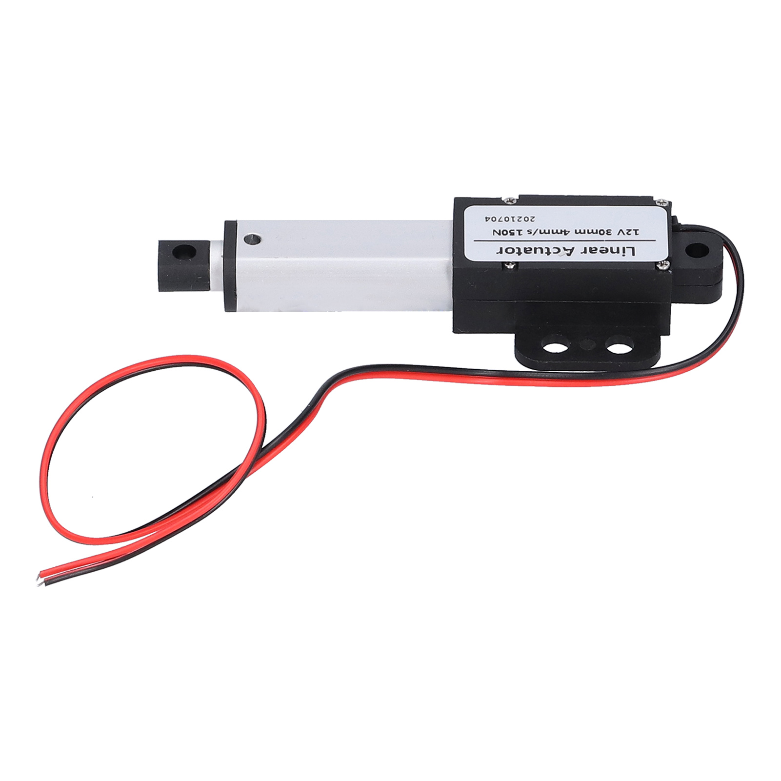 Miniatur-linearaktuator 12v Dc, Leitungslänge 30mm, Schutzschaltung, Vis Typ T, 150n, Schwaches Geräusch, 4mm/s