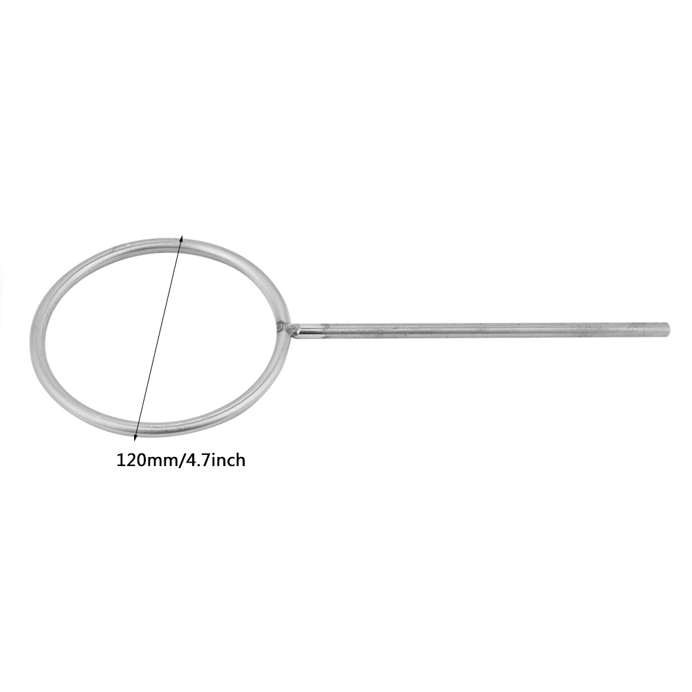 Edelstahlhalterung Für 120-mm-geschlossenen Retortenring