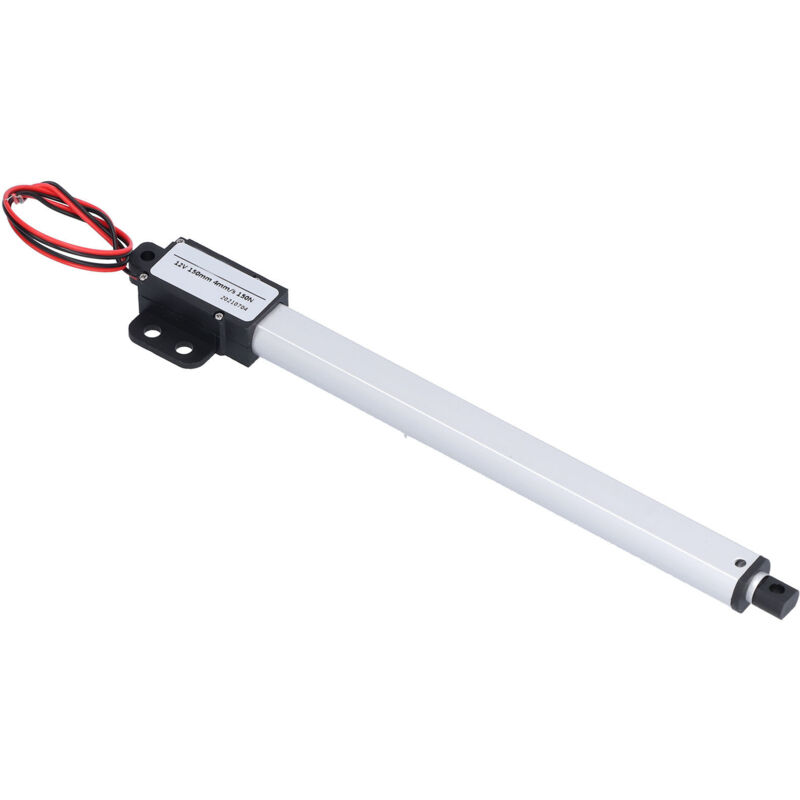 Miniatur-elektroantrieb, 150 Mm Hub, Schnell, Leise, 150 N, Kurzschlussschutz, 4 Mm/s