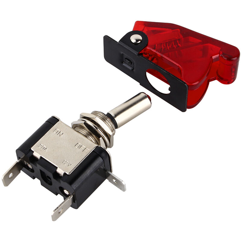 12v 20a Kippschalter Für Nebelscheinwerfer Mit Roter Led-abdeckung Ein/aus