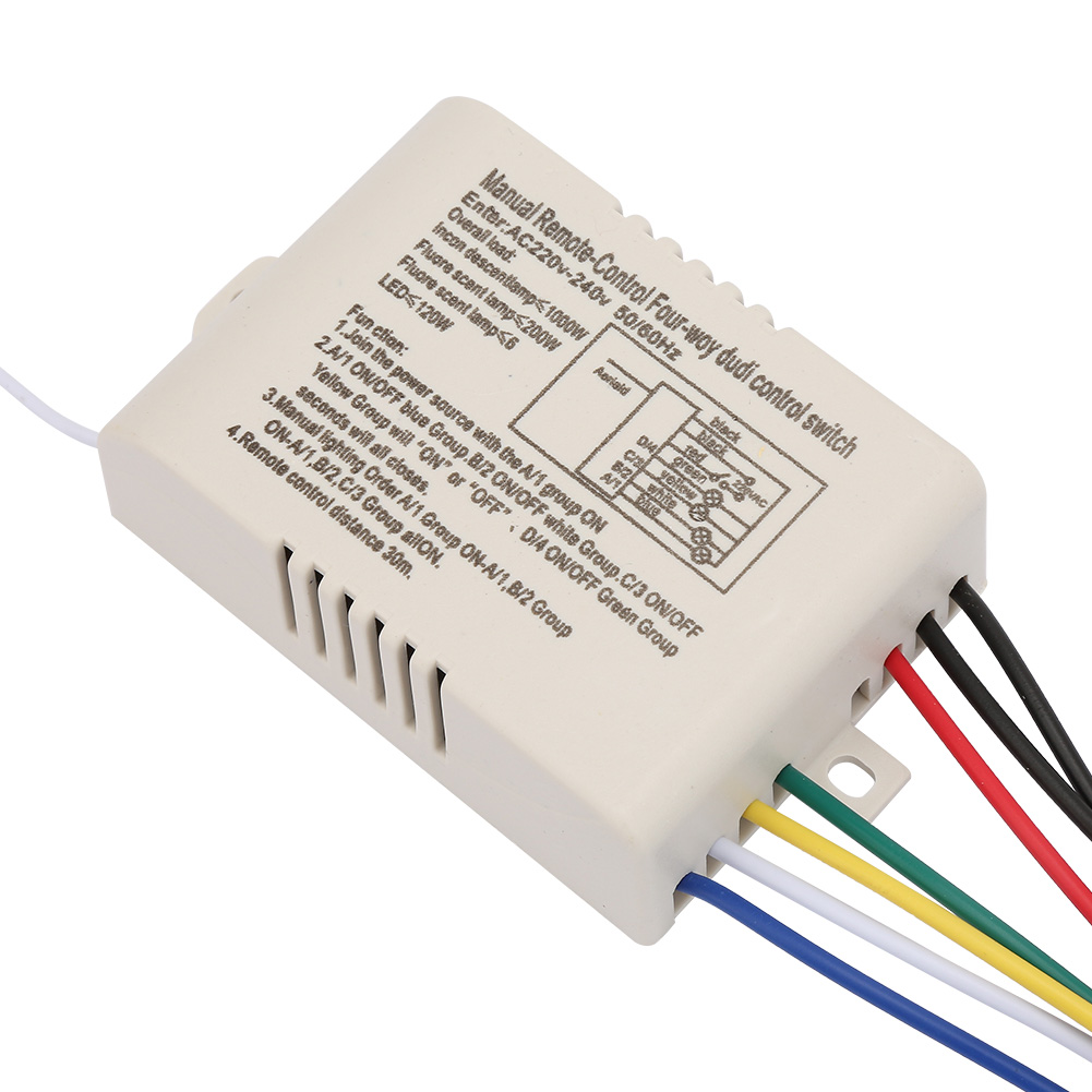 Digitaler 220-v-funk-ein/aus-schalter Mit Fernbedienung Für Wandbeleuchtung