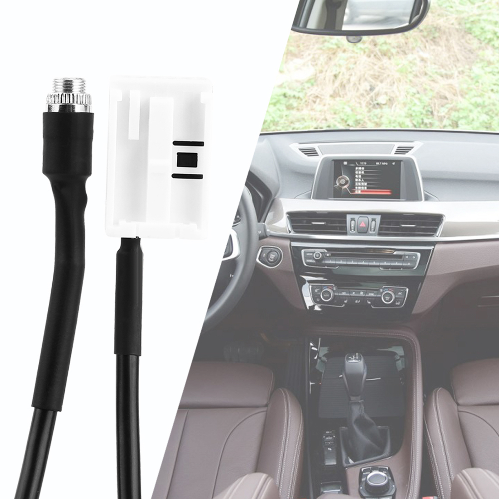 12-poliges Aux-audiokabel-set Für Iphone Und Ipod, Adapter Für Bmw E60 E61 E63 E64