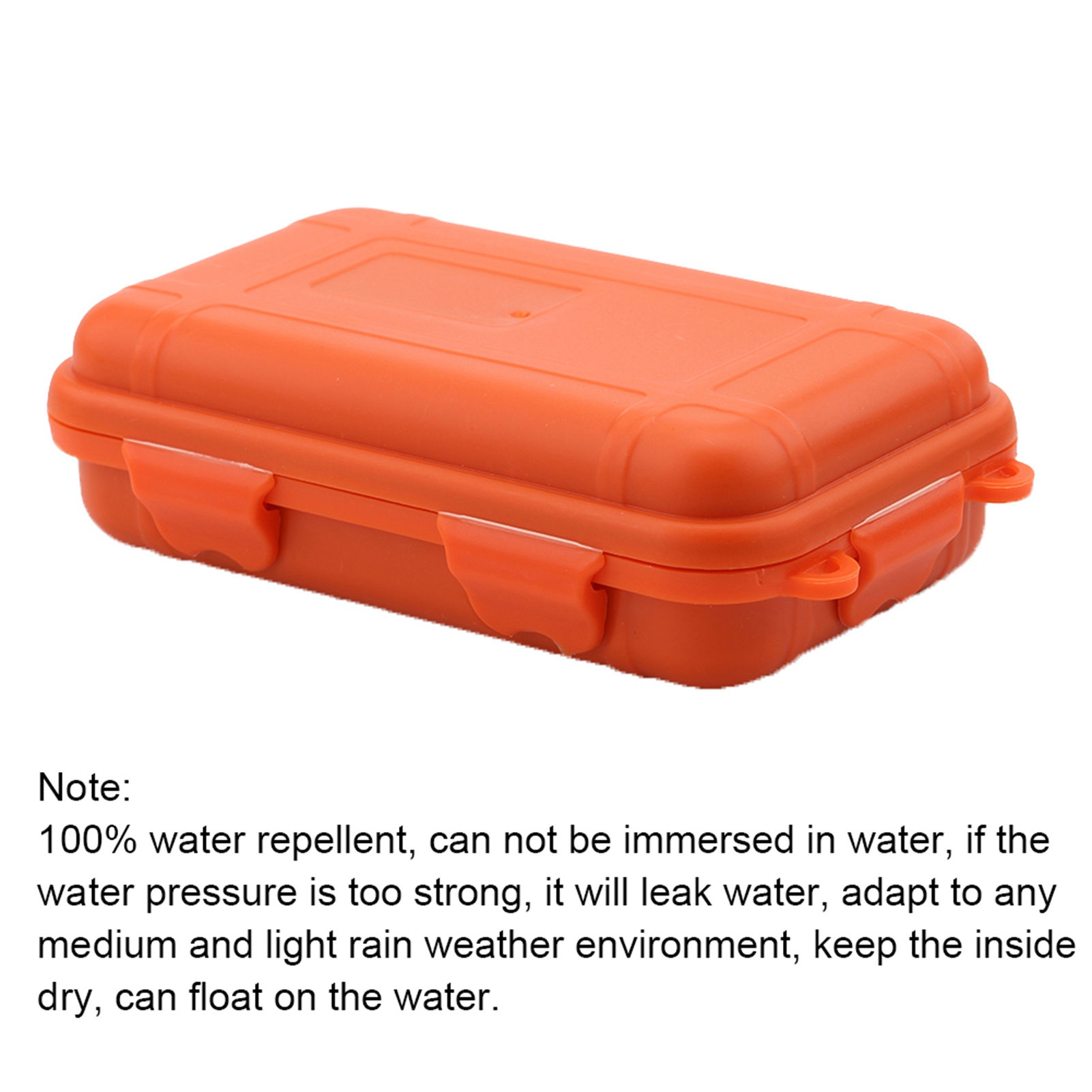 Wasserdichte Und Stoßfeste Aufbewahrungsbox Für Den Außenbereich, Robuster Orangefarbener Reisekoffer