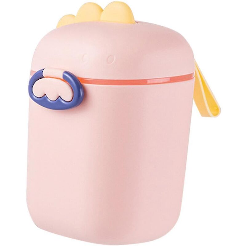 Tragbarer, Luftdichter Aufbewahrungsbehälter Für Milchpulver, Mit Messlöffel, Bpa-frei, 800 Ml, Rosa