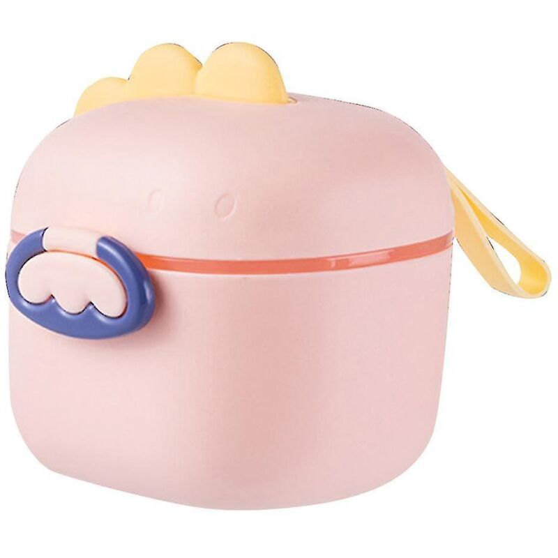Tragbarer, Luftdichter Behälter Für Milchpulver, Mit Messlöffel, Bpa-frei, 400 Ml, Rosa