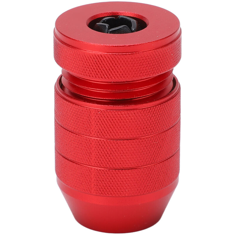 Verstellbarer Bohrstoppkragen Aus Aluminiumlegierung, Roter Rutschfester Nylon-innenring Für 6-11 Mm, Für Holzbearbeitung.
