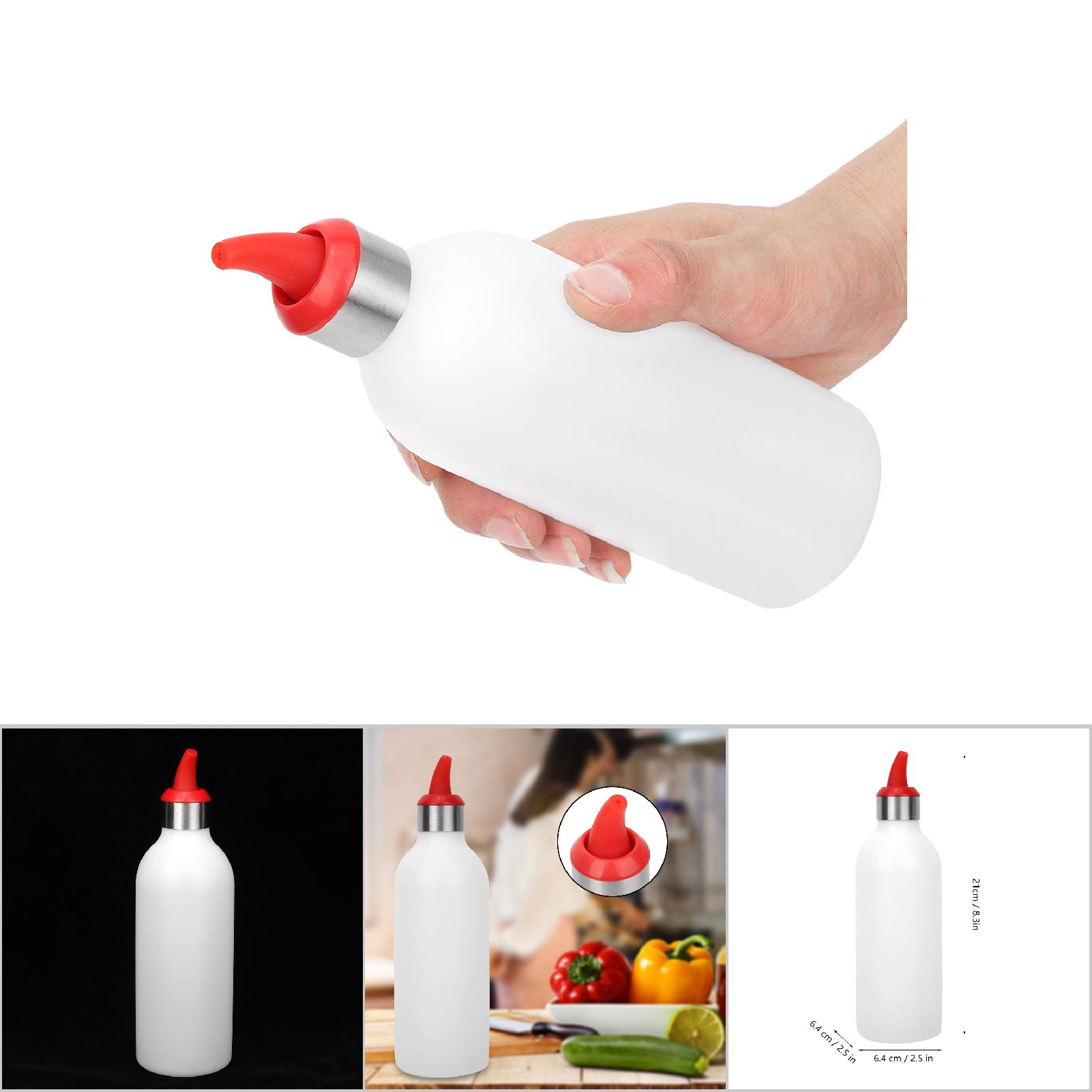 450-ml-saucenflasche Für Marmelade, Vinaigrette Und Gewürze (rot)