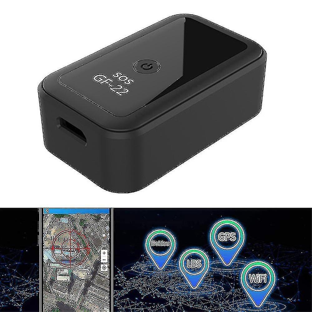 Gf-22 Gps-tracker Für Fahrzeuge (auto, Lkw, Wohnmobil), Ausrüstung, Mini-versteck-tracker Für Kinder Und Ältere Menschen, Zur Verwendung Mit Einem Smartphone, Um Das Ziel In Echtzeit Zu Verfolgen.