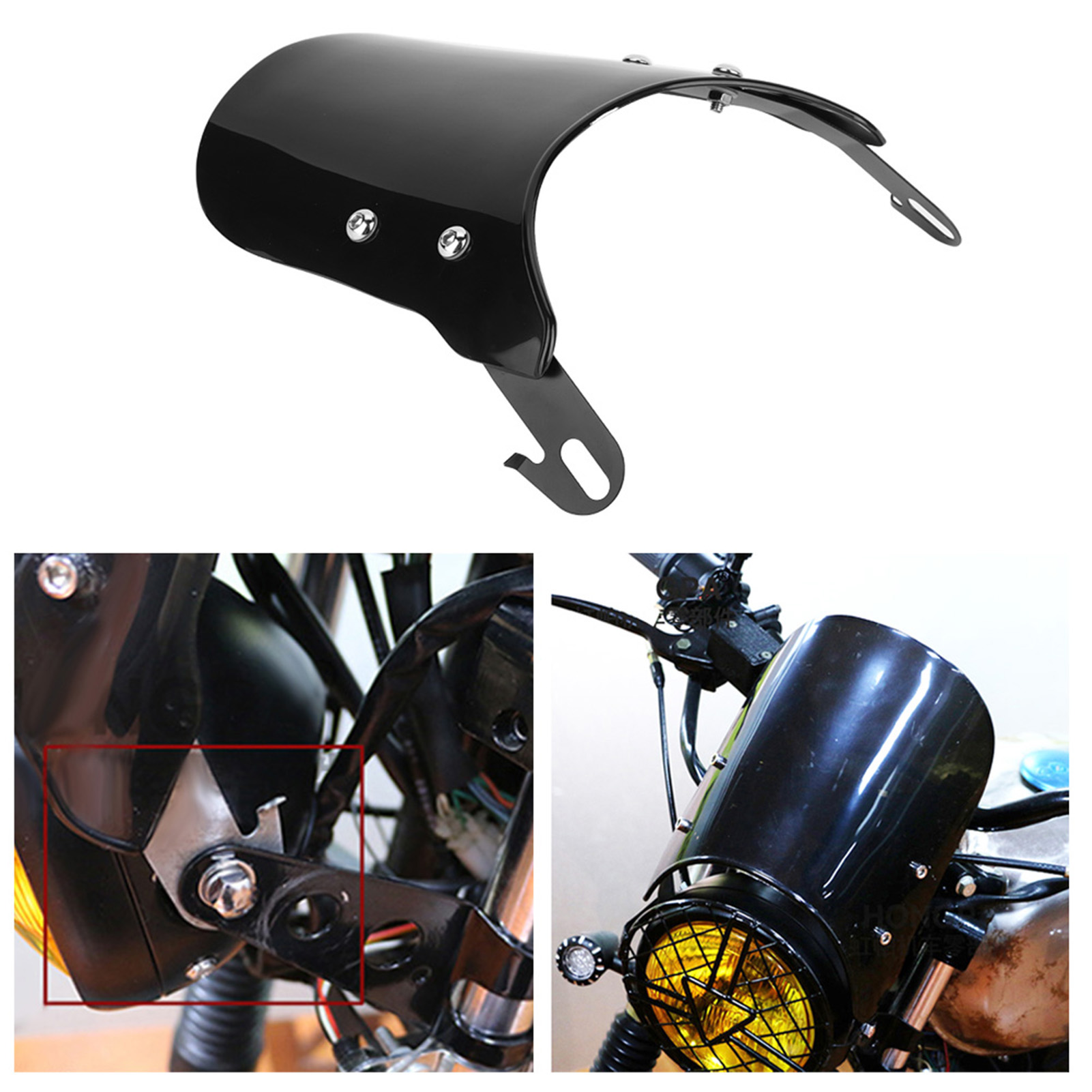 Universelle Motorrad-windschutzscheibe, Windabweiser Und Schutzscheibe