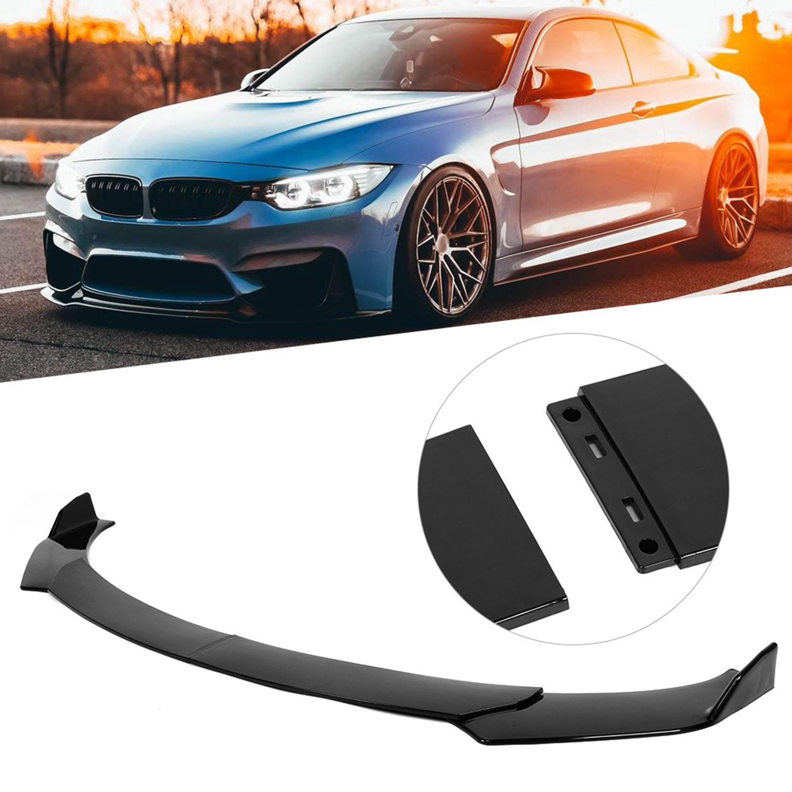 4-teiliges Set Für Subaru: Diffusor, Frontflügellippe, Spoiler Und Stoßstangenschutz
